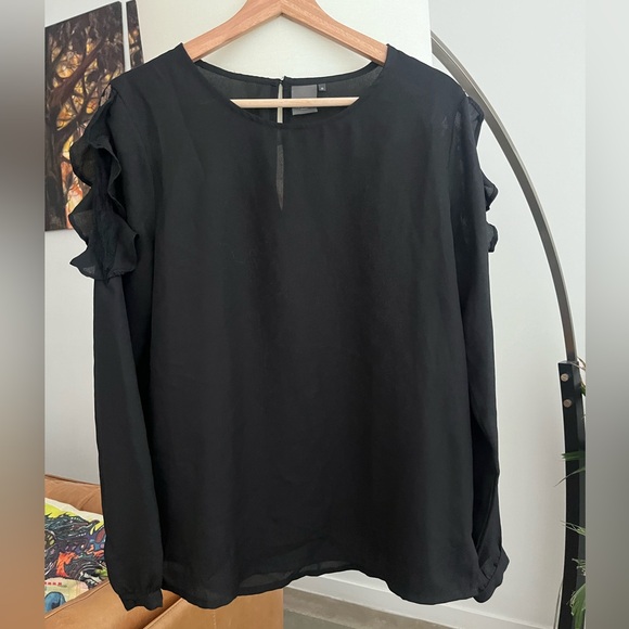 ICHI Ruffle Shoulder Blouse - Picture 4 of 7